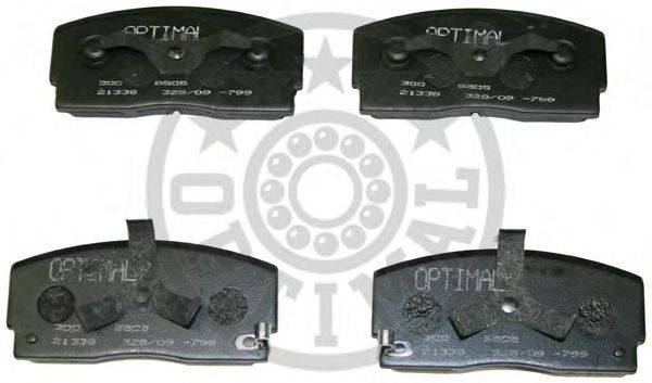 OPTIMAL 9505 Комплект тормозных колодок, дисковый тормоз