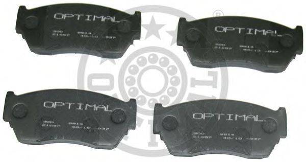 OPTIMAL 9814 Комплект тормозных колодок, дисковый тормоз