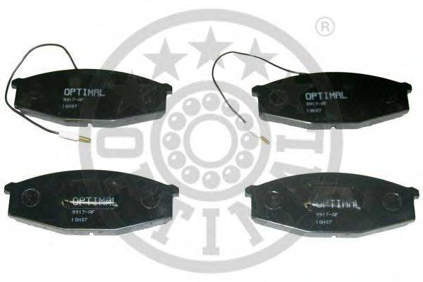 OPTIMAL 9917 Комплект тормозных колодок, дисковый тормоз