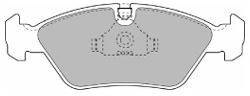 Комплект тормозных колодок, дисковый тормоз MAPCO 6186