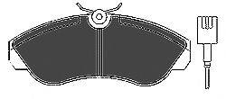 MAPCO 6432 Комплект тормозных колодок, дисковый тормоз