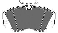 Комплект тормозных колодок, дисковый тормоз MAPCO 6460
