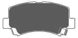 Комплект тормозных колодок, дисковый тормоз MAPCO 6571