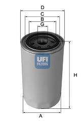 UFI 2312100 Масляный фильтр