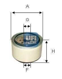UFI 2433800 Топливный фильтр
