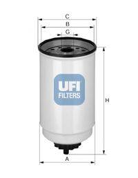 UFI 2437100 Топливный фильтр