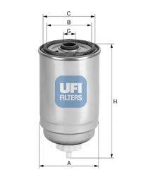 UFI 2439700 Топливный фильтр
