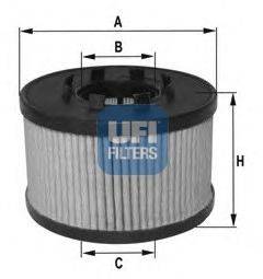UFI 2504300 Масляный фильтр
