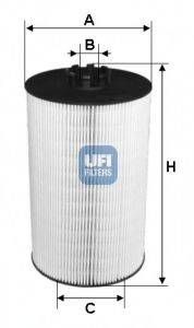UFI 2504600 Масляный фильтр