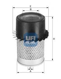 Воздушный фильтр UFI 27.137.00