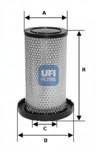 UFI 2717500 Воздушный фильтр