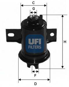 UFI 3159900 Топливный фильтр