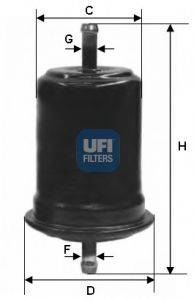 Топливный фильтр UFI 31.727.00