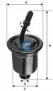 UFI 3172900 Топливный фильтр