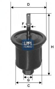 UFI 3173100 Топливный фильтр
