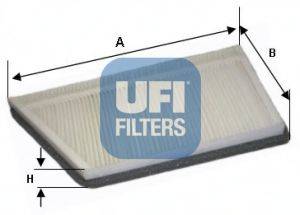 UFI 5304400 Фильтр, воздух во внутренном пространстве