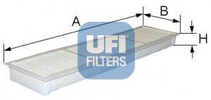UFI 5310100 Фильтр, воздух во внутренном пространстве