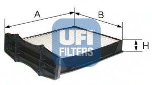 UFI 5310500 Фильтр, воздух во внутренном пространстве