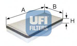 UFI 5316200 Фильтр, воздух во внутренном пространстве