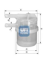 UFI 3102000 Топливный фильтр