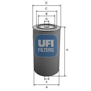 UFI 2408900 Топливный фильтр
