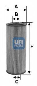 UFI 2515400 Масляный фильтр