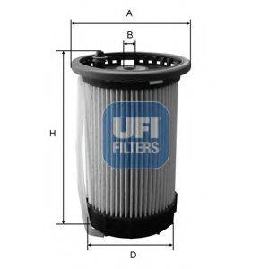 Топливный фильтр UFI 26.065.00