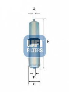UFI 3192600 Топливный фильтр