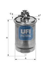 UFI 5542700 Топливный фильтр