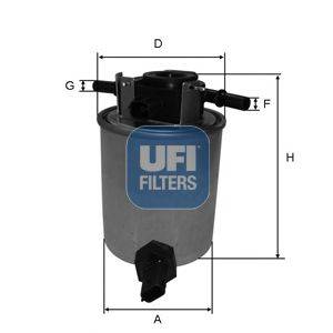 UFI 2402001 Топливный фильтр