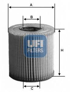 UFI 2516400 Масляный фильтр