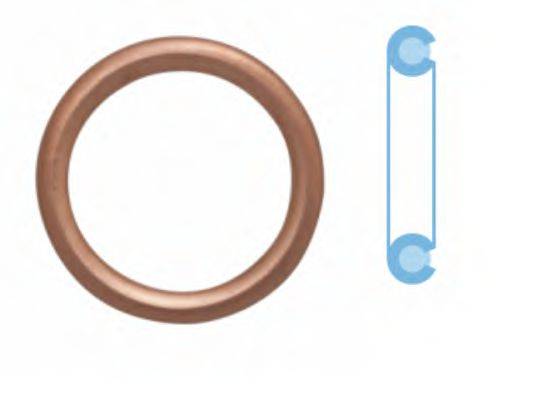 CORTECO 402116S Уплотнительное кольцо, резьбовая пр