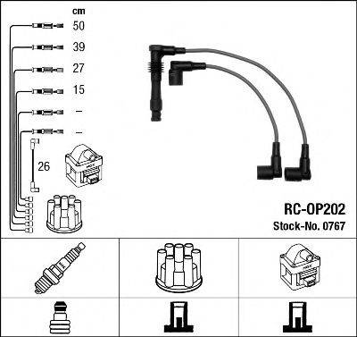 NGK 0767 Комплект проводов зажигания