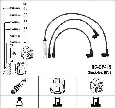 Комплект проводов зажигания NGK 0789