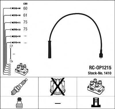 NGK 1410 Комплект проводов зажигания