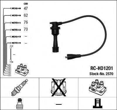 NGK 2570 Комплект проводов зажигания