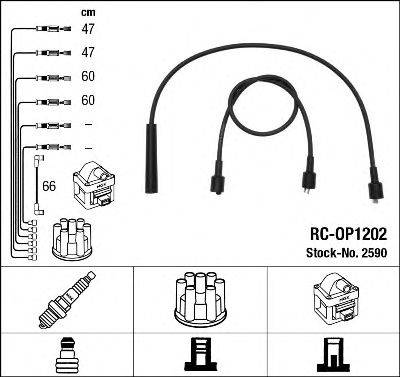 Комплект проводов зажигания NGK 2590