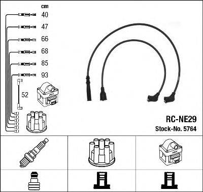 NGK 5764 Комплект проводов зажигания