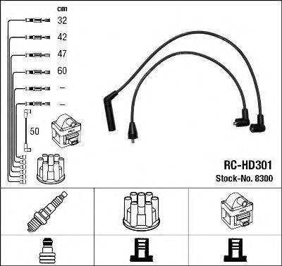 NGK 8300 Комплект проводов зажигания