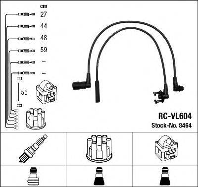 Комплект проводов зажигания NGK 8464