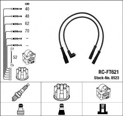 NGK 8523 Комплект проводов зажигания