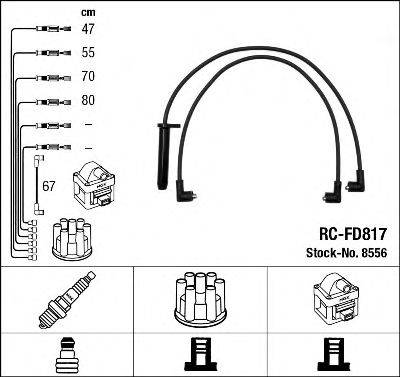 Комплект проводов зажигания NGK 8556