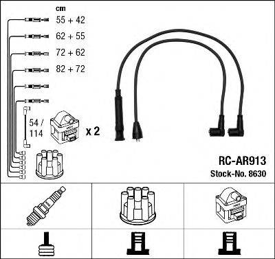 Комплект проводов зажигания NGK 8630
