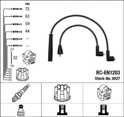 Комплект проводов зажигания NGK 9027