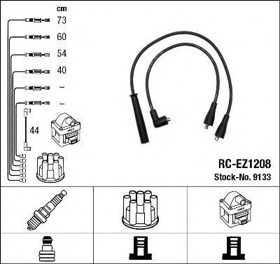 Комплект проводов зажигания NGK 9133