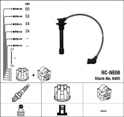 NGK 9405 Комплект проводов зажигания