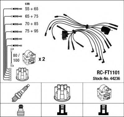 NGK 44236 Комплект проводов зажигания