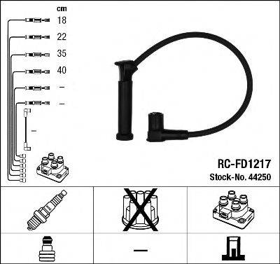 Комплект проводов зажигания NGK 44250