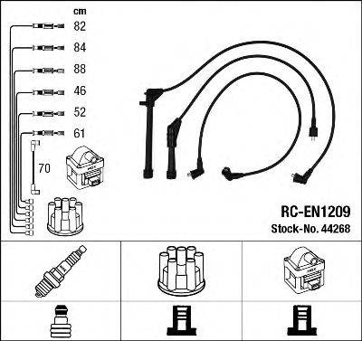 Комплект проводов зажигания NGK 44268