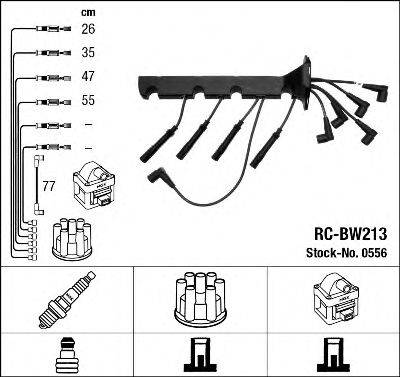 NGK 0556 Комплект проводов зажигания
